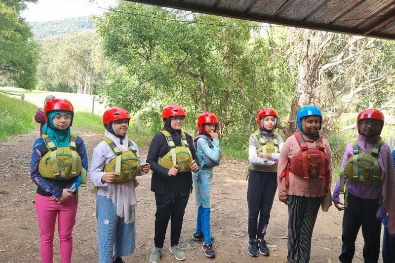 Year  5 and 6 Girls Camp Jungai